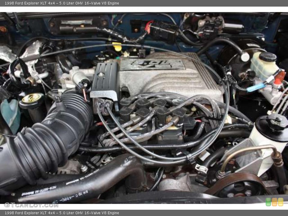 5.0 Liter OHV 16-Valve V8 Engine for the 1998 Ford Explorer #42683214