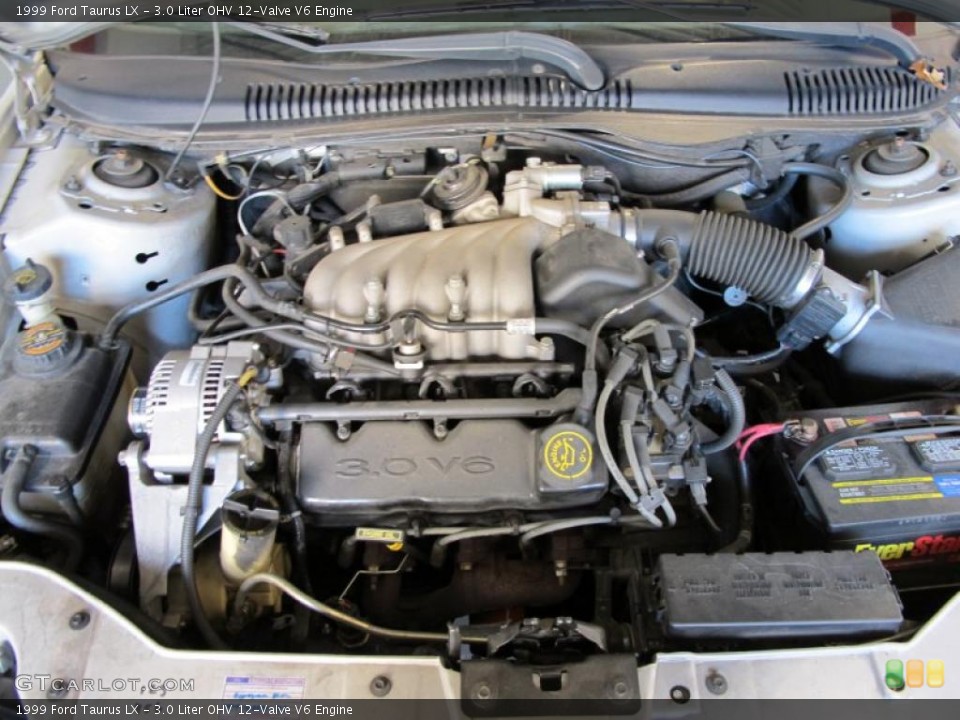 3.0 Liter OHV 12-Valve V6 Engine for the 1999 Ford Taurus #42689295