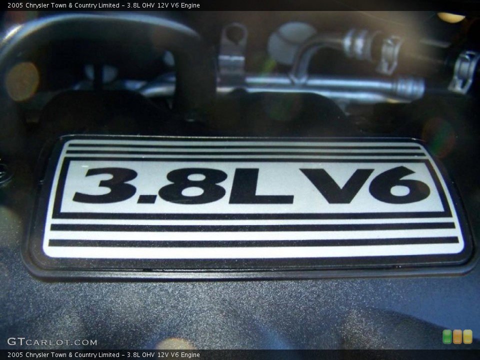 3.8L OHV 12V V6 Engine for the 2005 Chrysler Town & Country #42693135