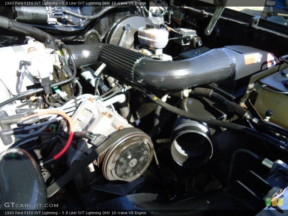 5.8 Liter SVT Lightning OHV 16-Valve V8 Engine for the 1993 Ford F150 #42699683