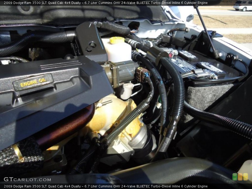 6.7 Liter Cummins OHV 24-Valve BLUETEC Turbo-Diesel Inline 6 Cylinder Engine for the 2009 Dodge Ram 3500 #42700819