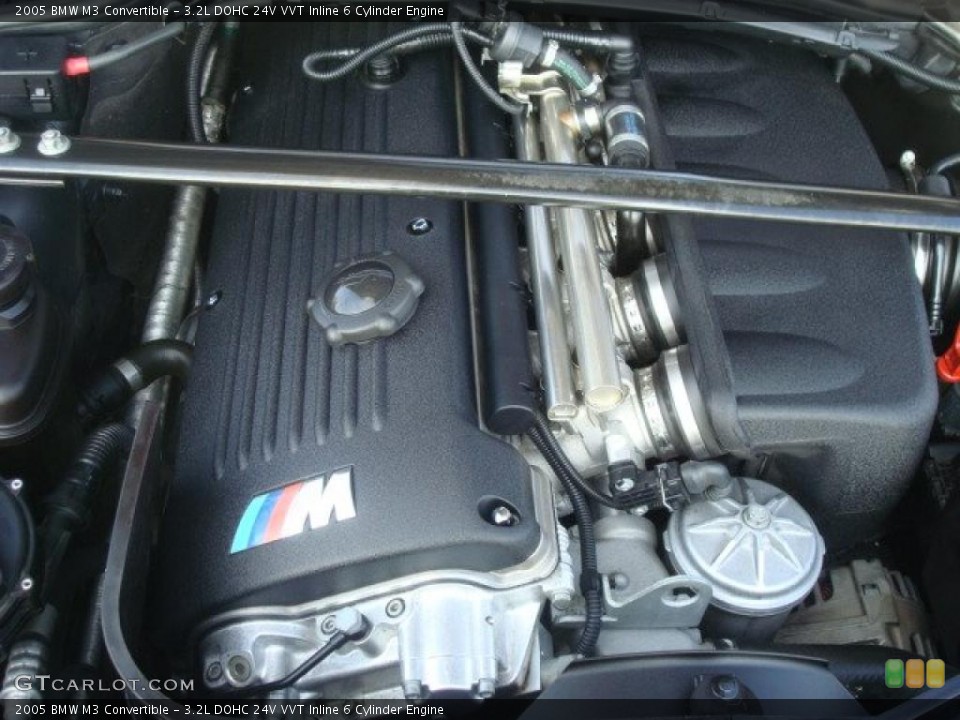 3.2L DOHC 24V VVT Inline 6 Cylinder Engine for the 2005 BMW M3 #42704112