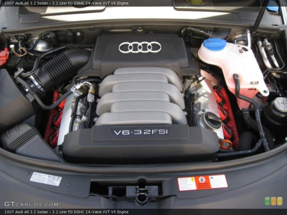 3.2 Liter FSI DOHC 24-Valve VVT V6 Engine for the 2007 Audi A6 #42706204