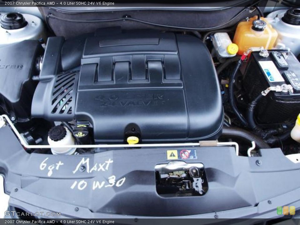 4.0 Liter SOHC 24V V6 Engine for the 2007 Chrysler Pacifica #42709000