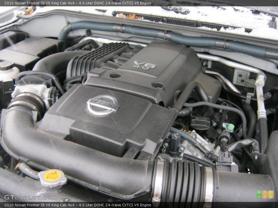 4.0 Liter DOHC 24-Valve CVTCS V6 Engine for the 2010 Nissan Frontier #42722617