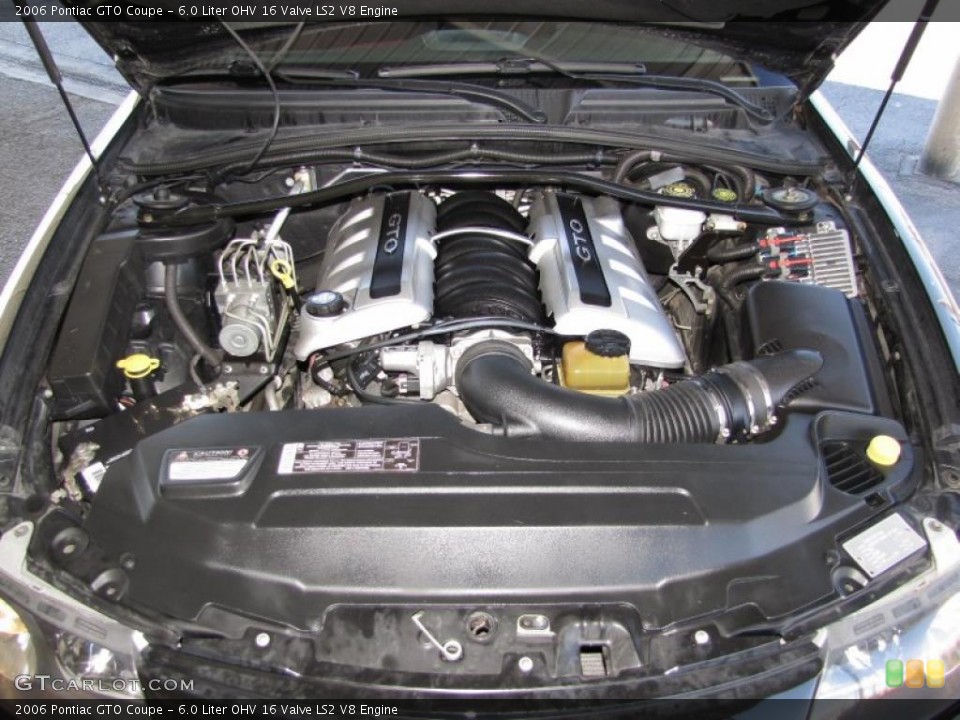 6.0 Liter OHV 16 Valve LS2 V8 Engine for the 2006 Pontiac GTO #42741332