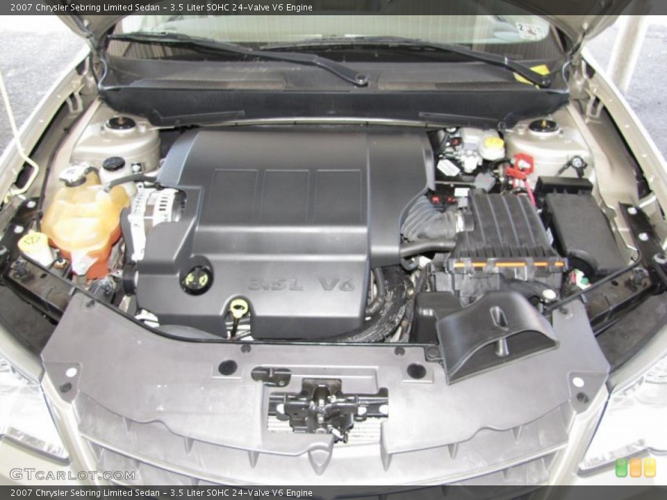 3.5 Liter SOHC 24-Valve V6 Engine for the 2007 Chrysler Sebring #42742604