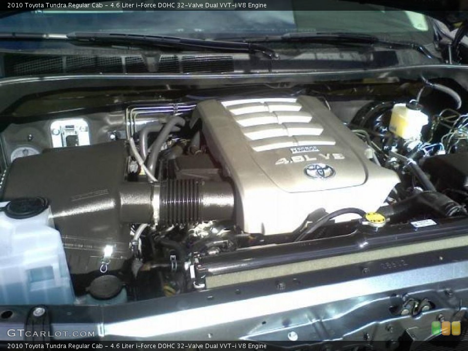 4.6 Liter i-Force DOHC 32-Valve Dual VVT-i V8 Engine for the 2010 Toyota Tundra #42746284