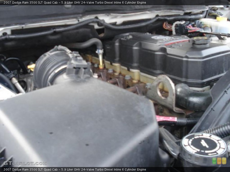 5.9 Liter OHV 24-Valve Turbo Diesel Inline 6 Cylinder Engine for the 2007 Dodge Ram 3500 #42747980