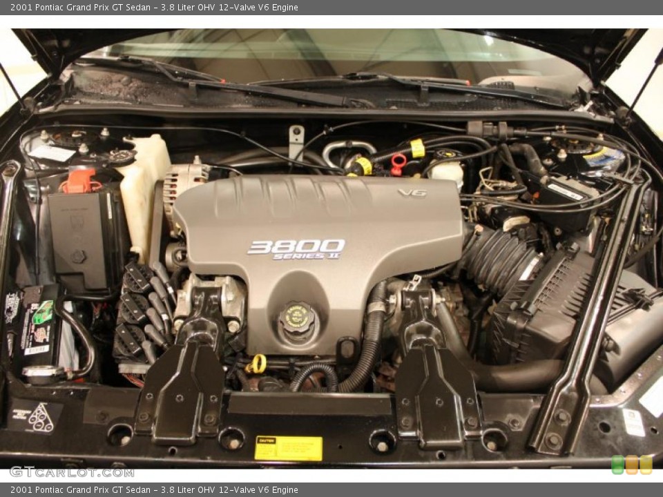 3.8 Liter OHV 12-Valve V6 Engine for the 2001 Pontiac Grand Prix #42756484