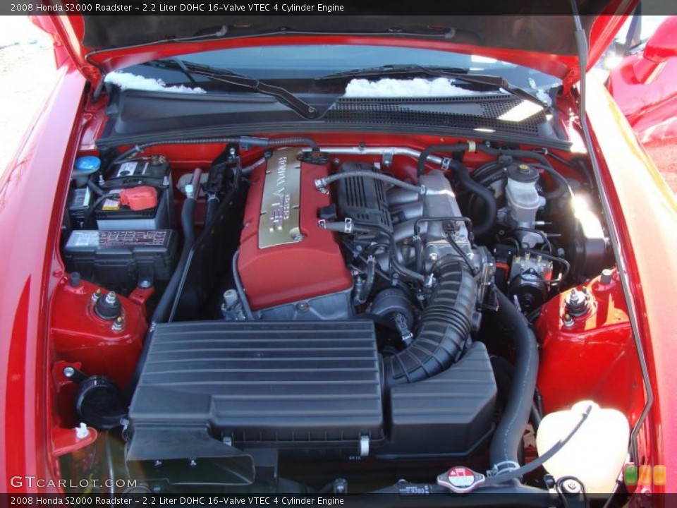 2.2 Liter DOHC 16-Valve VTEC 4 Cylinder Engine for the 2008 Honda S2000 #42758704