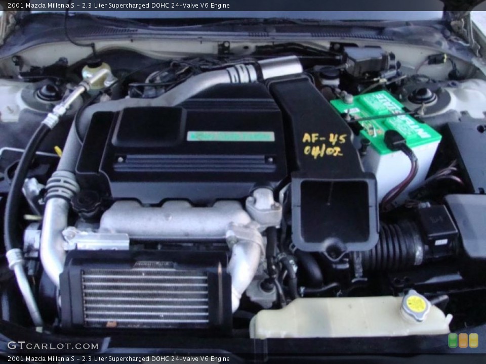 2.3 Liter Supercharged DOHC 24-Valve V6 Engine for the 2001 Mazda Millenia #42768892