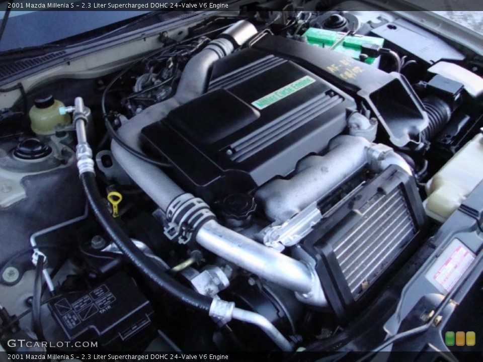 2.3 Liter Supercharged DOHC 24-Valve V6 Engine for the 2001 Mazda Millenia #42768932