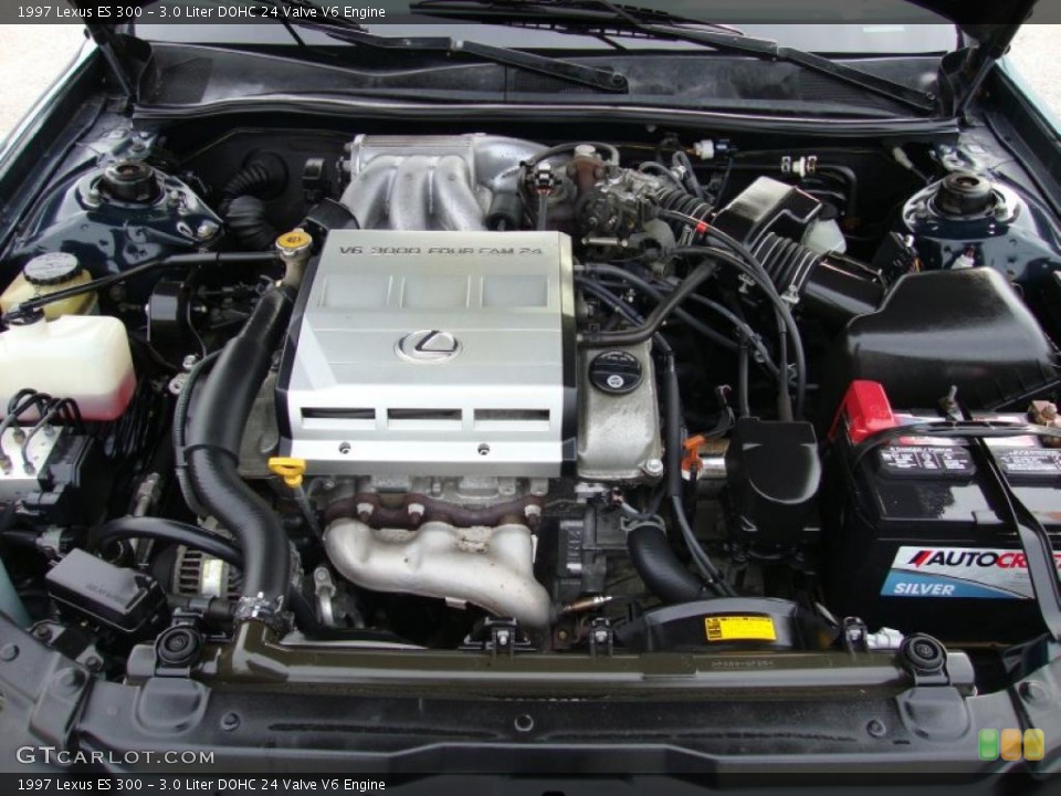 3.0 Liter DOHC 24 Valve V6 Engine for the 1997 Lexus ES #42772225