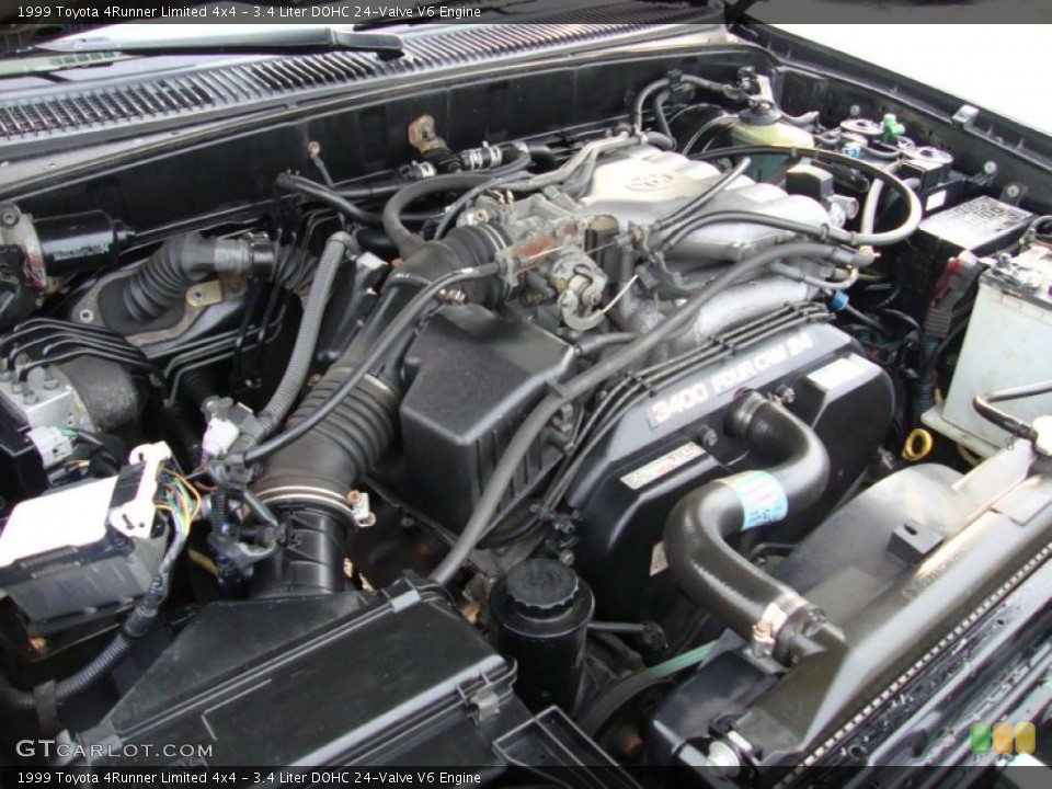 3.4 Liter DOHC 24-Valve V6 Engine for the 1999 Toyota 4Runner #42773909