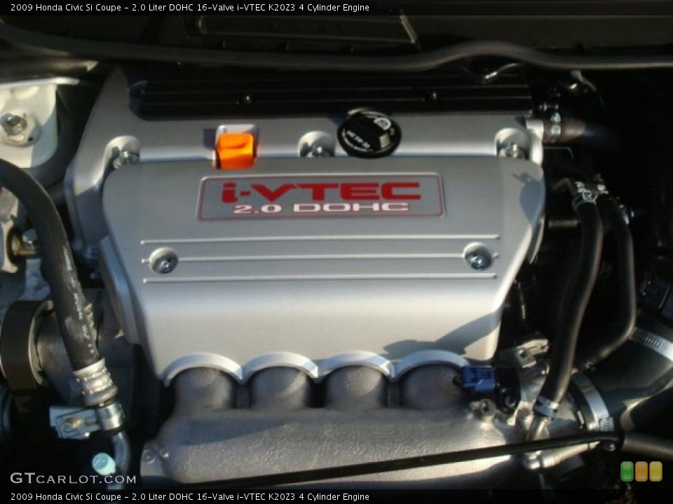 2.0 Liter DOHC 16-Valve i-VTEC K20Z3 4 Cylinder Engine for the 2009 Honda Civic #42787425