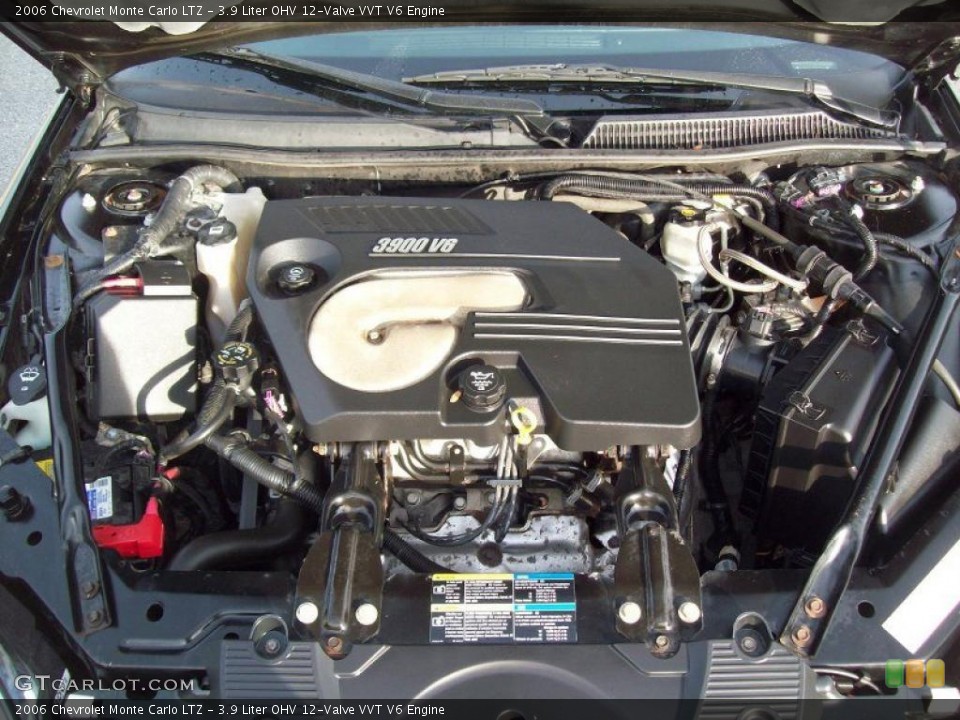 3.9 Liter OHV 12-Valve VVT V6 Engine for the 2006 Chevrolet Monte Carlo #42789077
