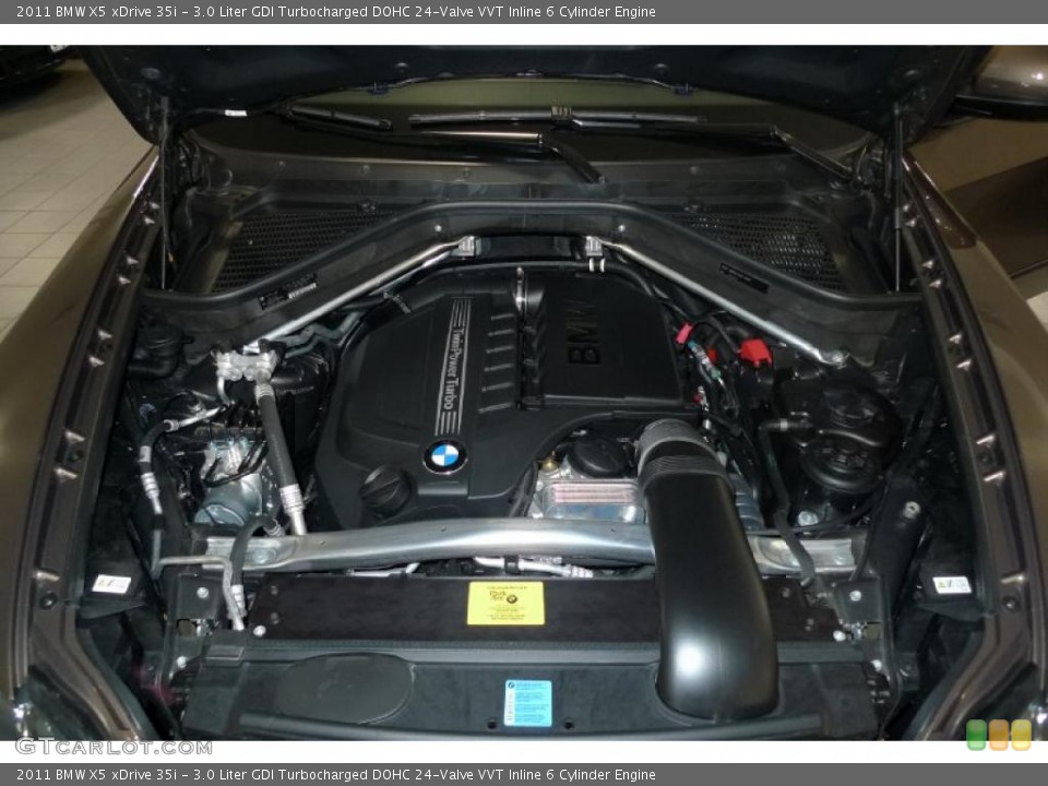 3.0 Liter GDI Turbocharged DOHC 24-Valve VVT Inline 6 Cylinder Engine for the 2011 BMW X5 #42791521