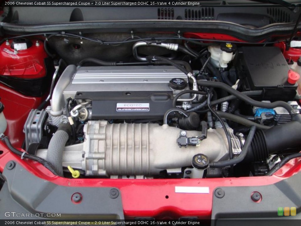 2.0 Liter Supercharged DOHC 16-Valve 4 Cylinder Engine for the 2006 Chevrolet Cobalt #42793377