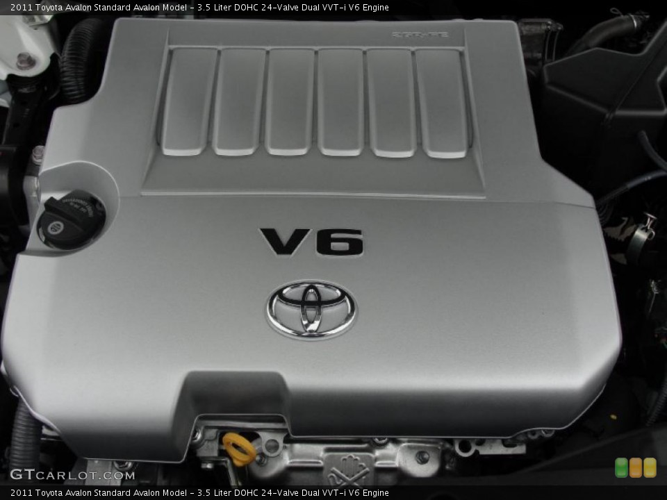 3.5 Liter DOHC 24-Valve Dual VVT-i V6 Engine for the 2011 Toyota Avalon #42795585