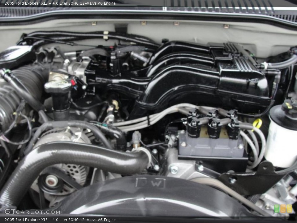 4.0 Liter SOHC 12-Valve V6 Engine for the 2005 Ford Explorer #42797237