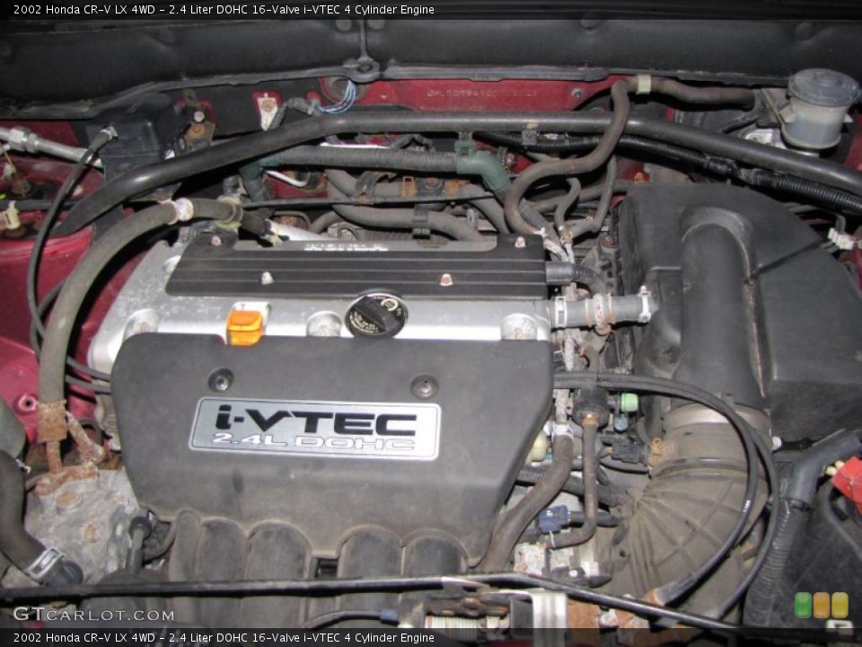 2.4 Liter DOHC 16-Valve i-VTEC 4 Cylinder Engine for the 2002 Honda CR-V #42798661