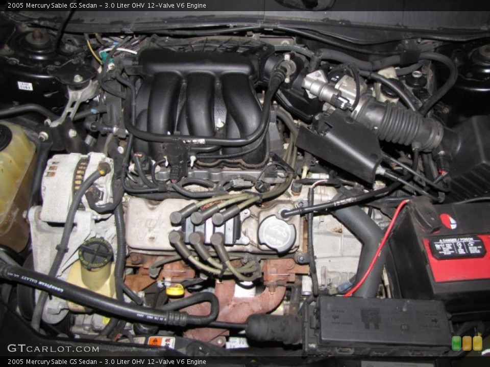 3.0 Liter OHV 12-Valve V6 Engine for the 2005 Mercury Sable #42798999