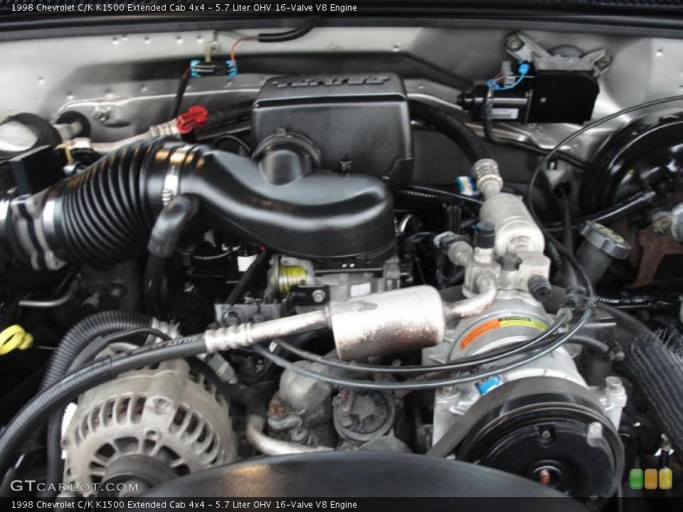 5.7 Liter OHV 16-Valve V8 Engine for the 1998 Chevrolet C/K #42800009