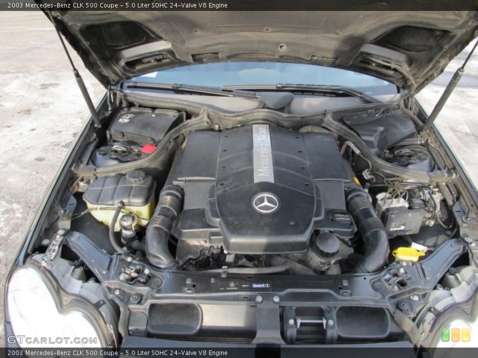 5.0 Liter SOHC 24-Valve V8 Engine for the 2003 Mercedes-Benz CLK #42800921