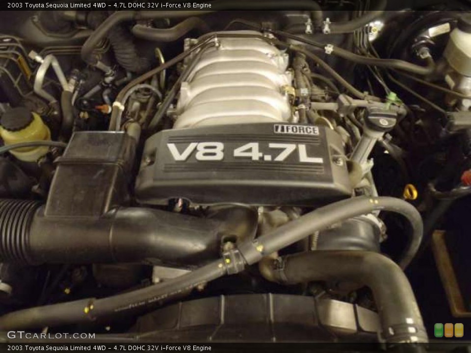 4.7L DOHC 32V i-Force V8 Engine for the 2003 Toyota Sequoia #42810321