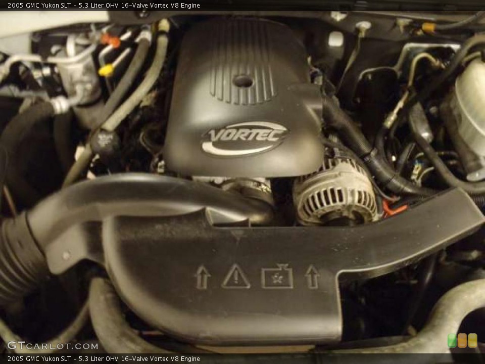 5.3 Liter OHV 16-Valve Vortec V8 2005 GMC Yukon Engine