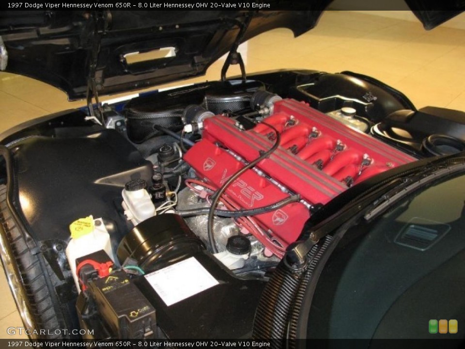 8.0 Liter Hennessey OHV 20-Valve V10 Engine for the 1997 Dodge Viper #42813512