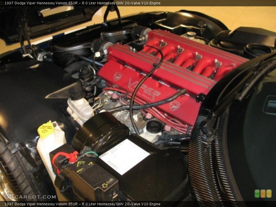 8.0 Liter Hennessey OHV 20-Valve V10 Engine for the 1997 Dodge Viper #42813529