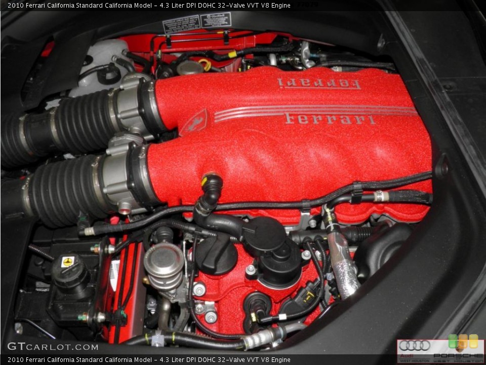 4.3 Liter DPI DOHC 32-Valve VVT V8 Engine for the 2010 Ferrari California #42817050