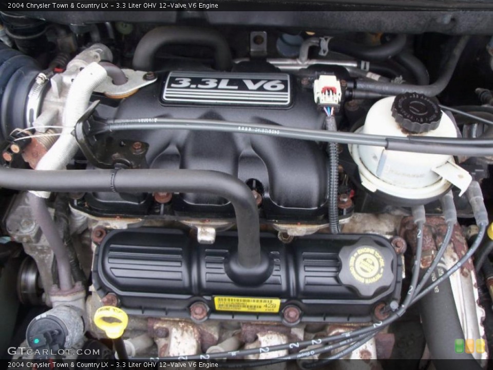 3.3 Liter OHV 12-Valve V6 Engine for the 2004 Chrysler Town & Country #42817670