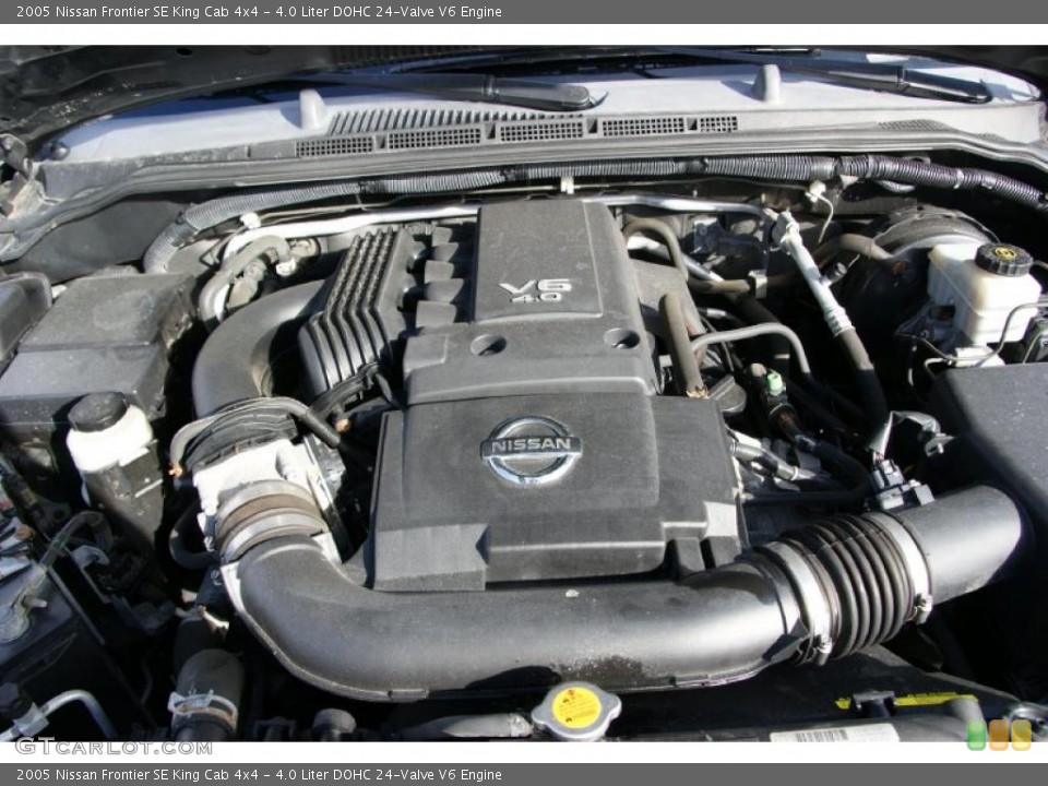 4.0 Liter DOHC 24-Valve V6 Engine for the 2005 Nissan Frontier #42818710