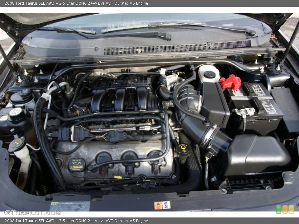 3.5 Liter DOHC 24-Valve VVT Duratec V6 Engine for the 2008 Ford Taurus #42819210