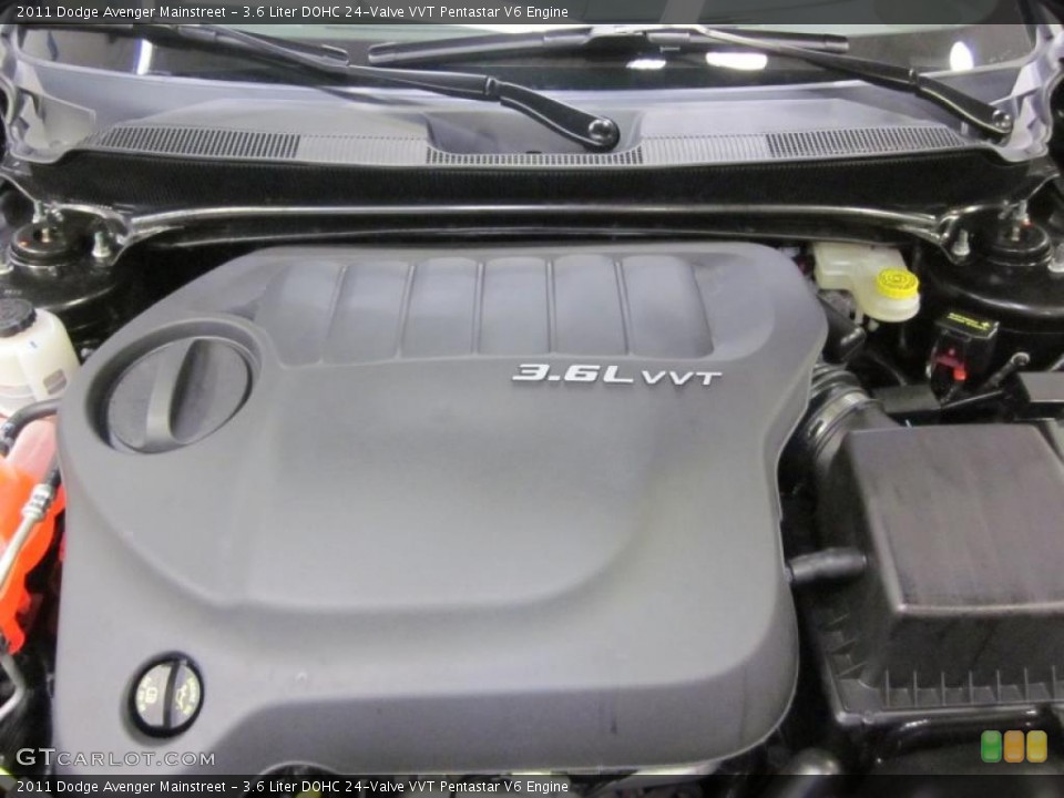 3.6 Liter DOHC 24-Valve VVT Pentastar V6 Engine for the 2011 Dodge Avenger #42821874