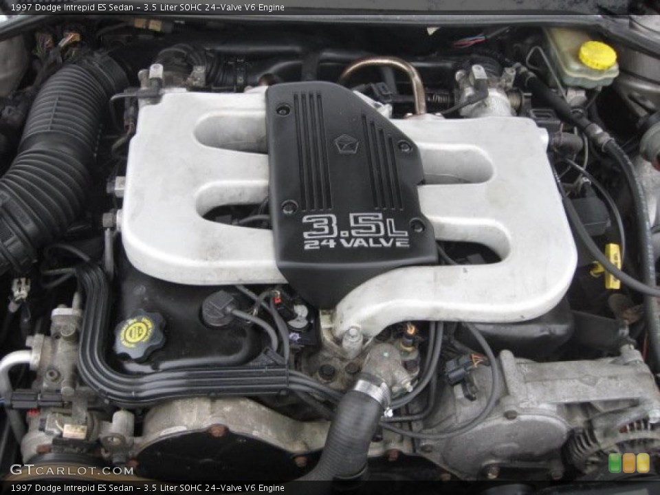 3.5 Liter SOHC 24-Valve V6 1997 Dodge Intrepid Engine