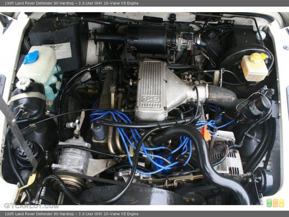 3.9 Liter OHV 16-Valve V8 Engine for the 1995 Land Rover Defender #42827186