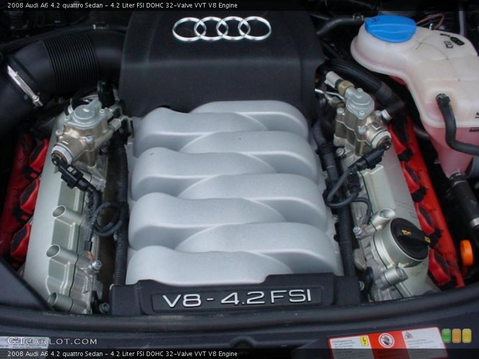 4.2 Liter FSI DOHC 32-Valve VVT V8 Engine for the 2008 Audi A6 #42828694