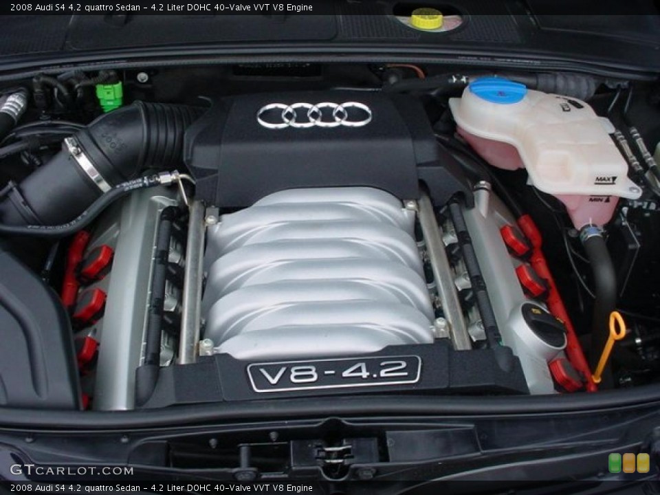 4.2 Liter DOHC 40-Valve VVT V8 Engine for the 2008 Audi S4 #42828946