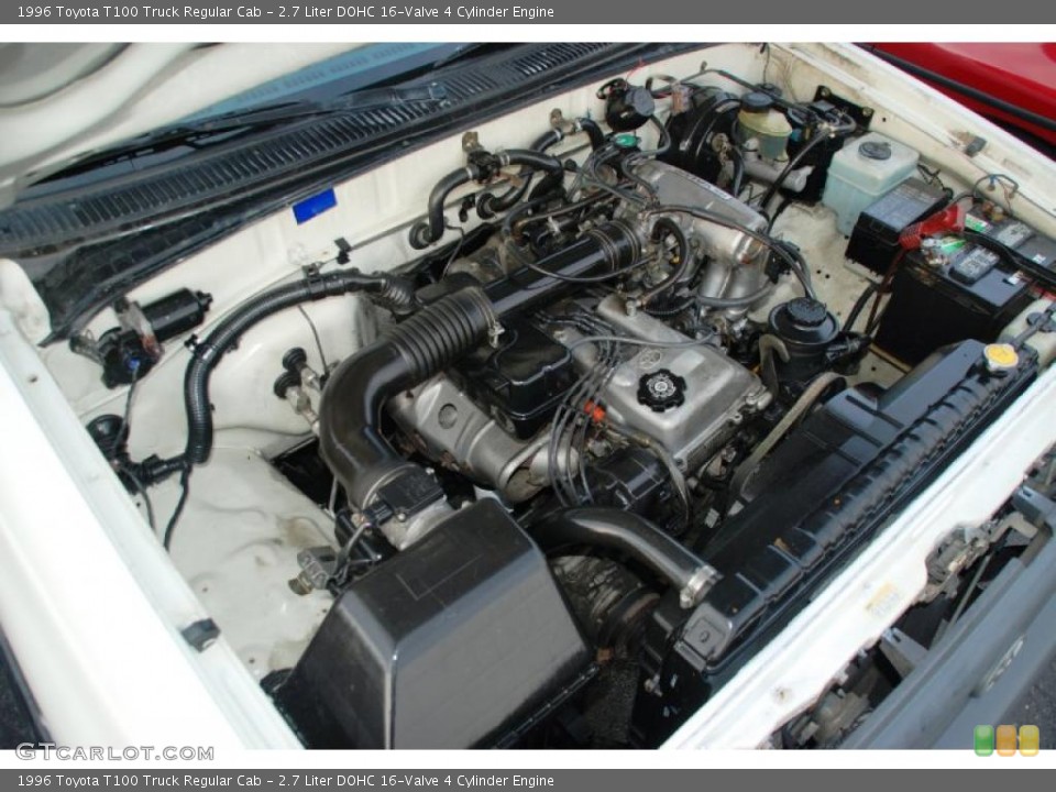 2.7 Liter DOHC 16-Valve 4 Cylinder Engine for the 1996 Toyota T100 Truck #42841670