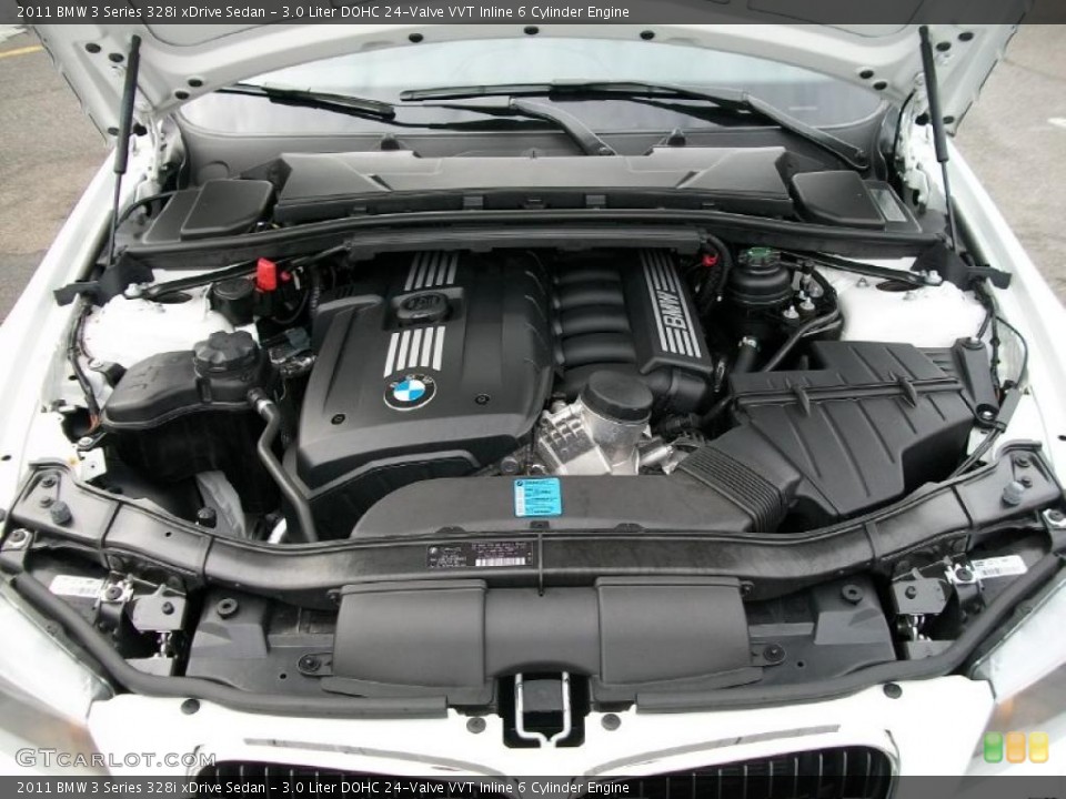 3.0 Liter DOHC 24-Valve VVT Inline 6 Cylinder Engine for the 2011 BMW 3 Series #42851114