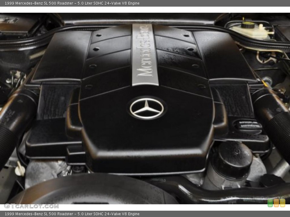 5.0 Liter SOHC 24-Valve V8 Engine for the 1999 Mercedes-Benz SL #42853986