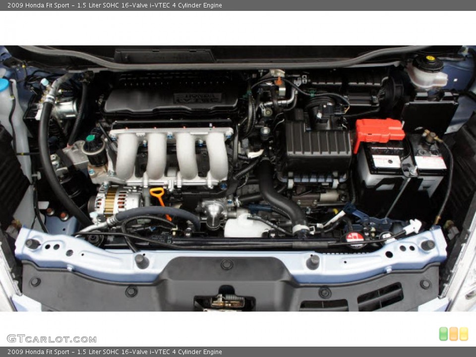 1.5 Liter SOHC 16-Valve i-VTEC 4 Cylinder Engine for the 2009 Honda Fit #42862714