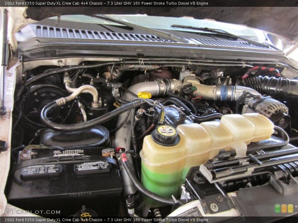 7.3 Liter OHV 16V Power Stroke Turbo Diesel V8 Engine for the 2002 Ford F350 Super Duty #42871858