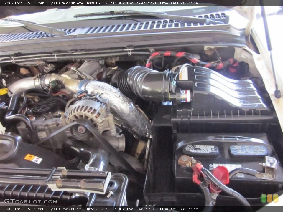 7.3 Liter OHV 16V Power Stroke Turbo Diesel V8 Engine for the 2002 Ford F350 Super Duty #42871862