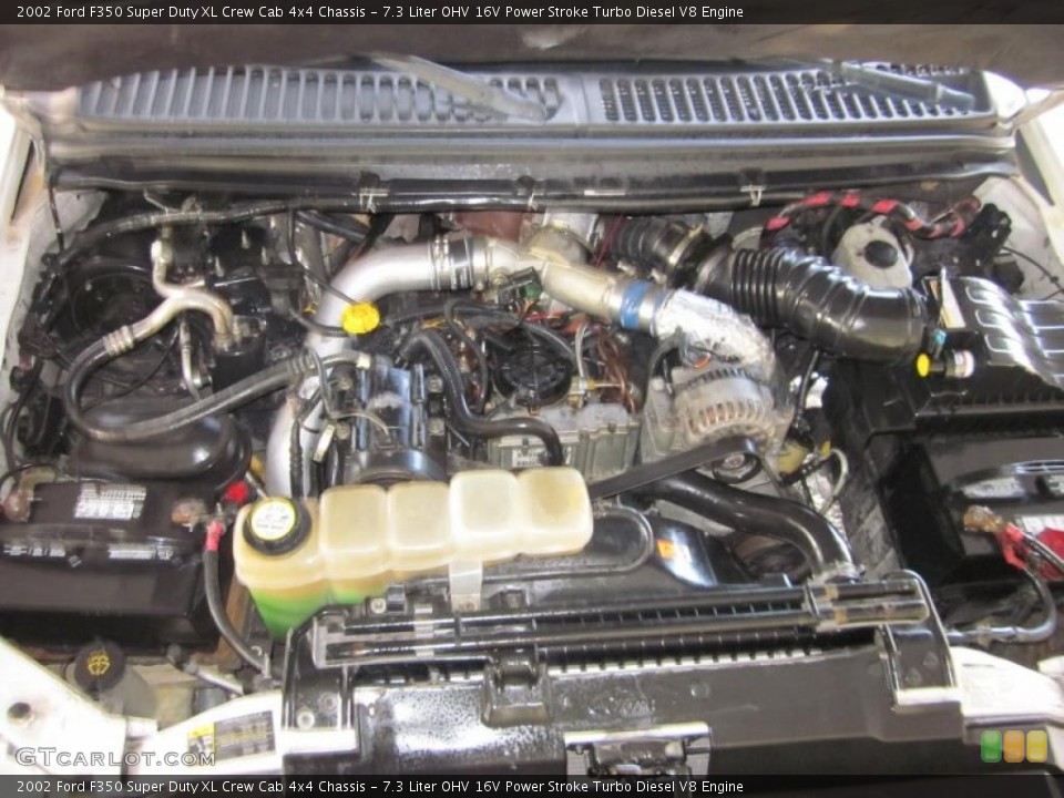 7.3 Liter OHV 16V Power Stroke Turbo Diesel V8 Engine for the 2002 Ford F350 Super Duty #42871870
