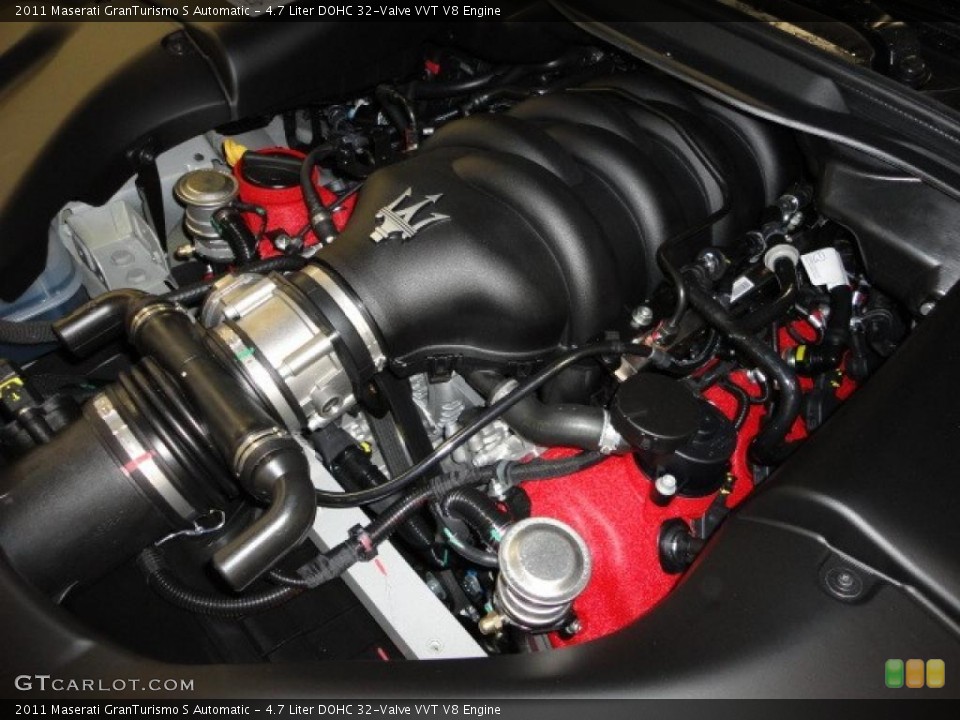 4.7 Liter DOHC 32-Valve VVT V8 Engine for the 2011 Maserati GranTurismo #42879136